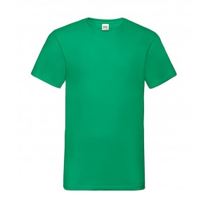 Fruit of the Loom Valueweight V-Neck-Tee - Kelly Green - 2XL