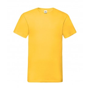 Fruit of the Loom Valueweight V-Neck-Tee - Sunflower - 2XL