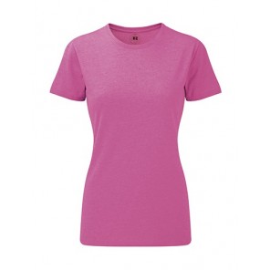 Russell Ladies HD Tee Pink Marl - Größe L