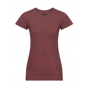 Russell Ladies' HD T - Maroon Marl - XS