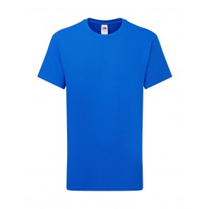 Fruit of the Loom Kids' Iconic 195 T - Royal Blue - 116(5-6)