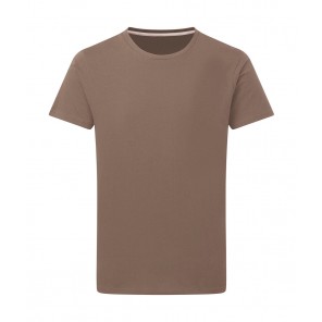 SG Signature Signature Tagless Tee Men - Deep Taupe - L