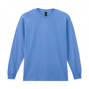 Gildan Ultra Cotton Adult T-Shirt LS - Carolina Blue - M
