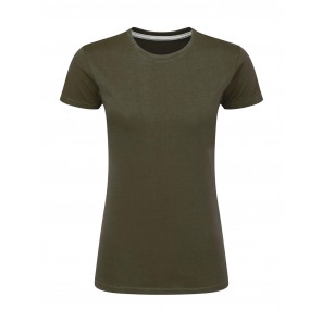 SG Signature Signature Tagless Tee Women - Military Green - M
