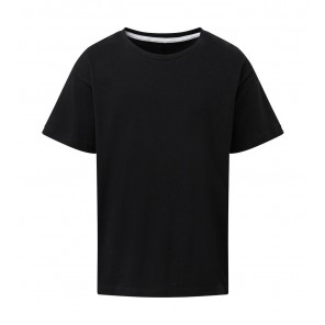 SG Signature Signature Tagless Tee Kids - Dark Black - 140(9-10/XL)