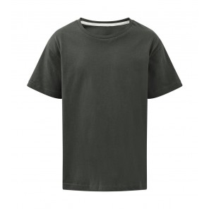 SG Signature Signature Tagless Tee Kids - Charcoal - 92(1-2/XS)