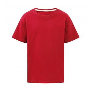 SG Signature Signature Tagless Tee Kids - Red - 140(9-10/XL)