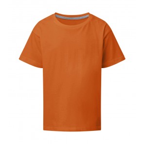 SG Signature Signature Tagless Tee Kids - Orange - 92(1-2/XS)
