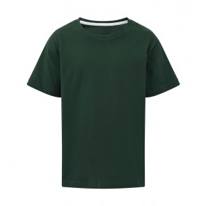 SG Signature Signature Tagless Tee Kids - Bottle Green - 116(5-6/M)