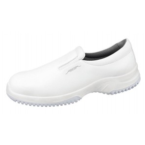 Abeba Sicherheitsschuhe uni6 S2 Slipper weiß HACCP CE SRC