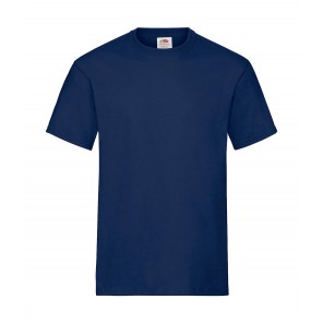 Fruit of the Loom Heavy Cotton T - Navy - XL