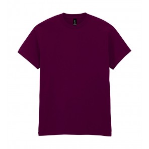 Gildan Heavy Cotton Adult T-Shirt - Maroon - 5XL