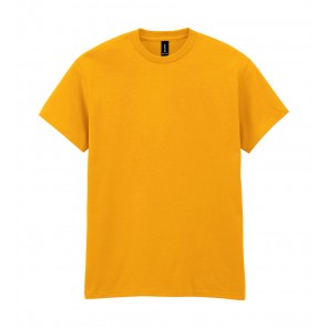 Gildan Heavy Cotton Adult T-Shirt - Gold - XL