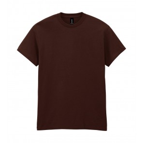 Gildan Heavy Cotton Adult T-Shirt - Dark Chocolate - 5XL