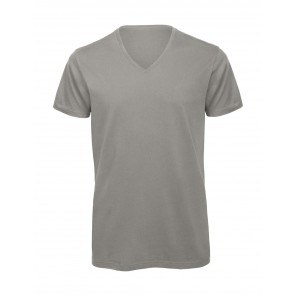 B&C Organic Inspire V T /men - Light Grey - L