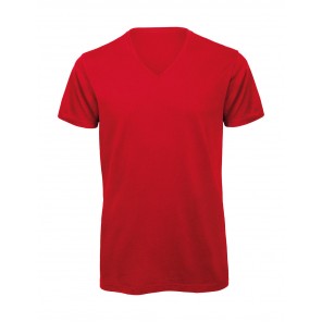 B&C Organic Inspire V T /men - Red - L