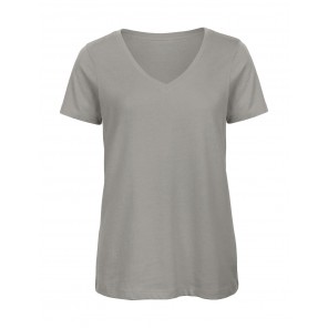 B&C Organic Inspire V T /women - Light Grey - L