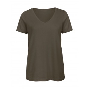 B&C Organic Inspire V T /women - Khaki Green - L