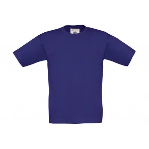 B&C Exact 190/kids T-Shirt - Indigo - 12/14(152/164)