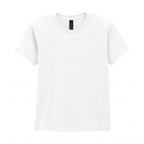 Gildan Heavy Cotton Youth T-Shirt - White - XS(4-5)