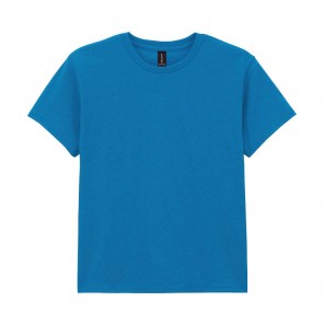 Gildan Heavy Cotton Youth T-Shirt - Sapphire - XS(4-5)