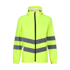 Regatta High Visibility Hi-Vis Pro Packaway Jacket - Yellow - 3XL