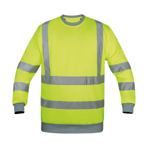 Korntex Hi-Vis Sweatshirt "Limerick" - Yellow - S