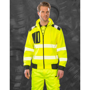 Result Genuine Recycled Recycled Robust Zipped Safety Hoody