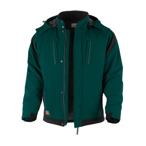 Qualitex Softshelljacke "PRO"-Green / Black-S