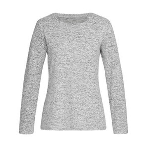 Stedman Knit Long Sleeve Women - Grey - L