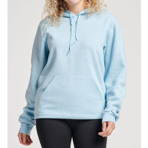 Jerzees JERZEES Eco Premium Blend Hooded Sweatshirt - Grey - L