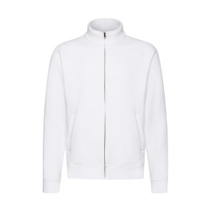 Fruit of the Loom Premium Sweat Jacket - White - L