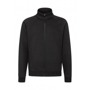 Fruit of the Loom Premium Sweat Jacket - Black - M