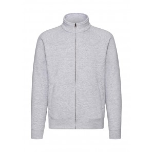 Fruit of the Loom Premium Sweat Jacket - Heather Grey - M