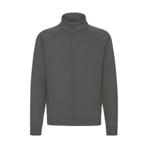 Fruit of the Loom Premium Sweat Jacket - Light Graphite - 2XL