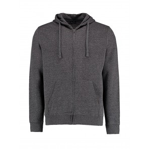 Kustom Kit Regular Fit Zipped Hoodie Superwash® 60º - Dark Grey Marl - XL