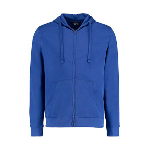 Kustom Kit Regular Fit Zipped Hoodie Superwash® 60º - Blue - XS