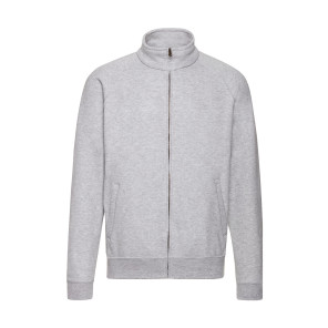 Fruit of the Loom Classic Sweat Jacket - Dark Grey - S