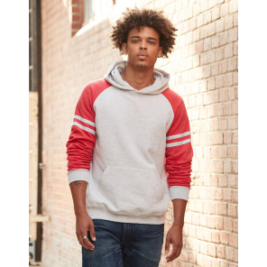 Jerzees NuBlend Varsity Colour-Block Hooded Sweatshirt