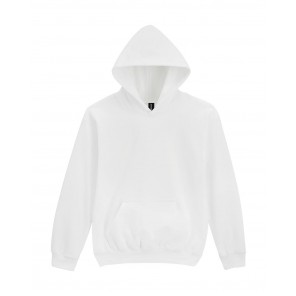 Gildan Softstyle Midweight Fleece Youth Hoodie - White - XS