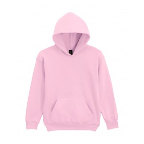 Gildan Softstyle Midweight Fleece Youth Hoodie - Light Pink - XS