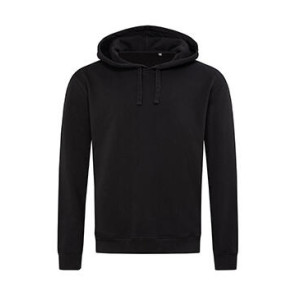 Stedman Recycled Unisex Sweat Hoodie - Black - L