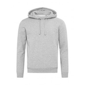 Stedman Recycled Unisex Sweat Hoodie - Grey Heather - M
