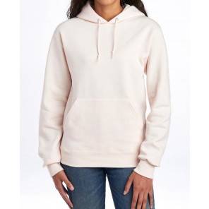 Jerzees NuBlend Hooded Sweatshirt - Sweet Cream Heather - L