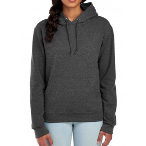 Jerzees NuBlend Hooded Sweatshirt - Black Heather - XL