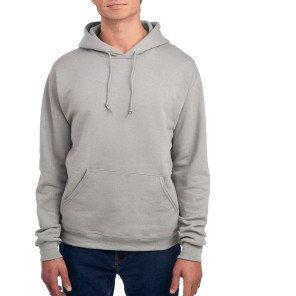 Jerzees NuBlend Hooded Sweatshirt - Grey - S