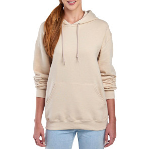 Jerzees NuBlend Hooded Sweatshirt - Brown - S