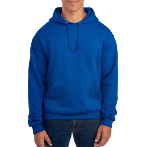 Jerzees NuBlend Hooded Sweatshirt - Blue - 3XL