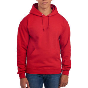 Jerzees NuBlend Hooded Sweatshirt - Red - 3XL