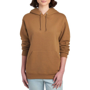 Jerzees NuBlend Hooded Sweatshirt - Brown - 3XL